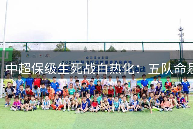 中超保级生死战白热化：五队命悬一线，最后三轮定乾坤