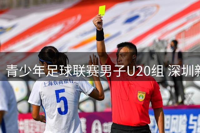 青少年足球联赛男子U20组 深圳新鹏城U20主场2比1逆转陕西联合U20